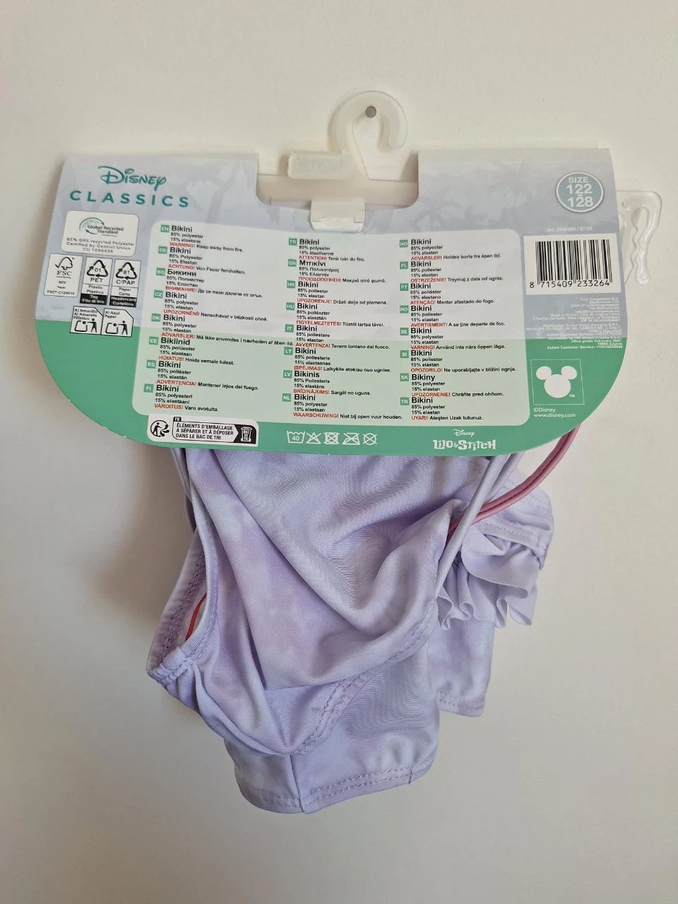 Bikini Disney Stitch & Angel – 7-8 años - 122-128cm – photo 2